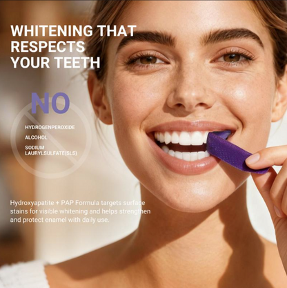Purple Teeth Whitening Strips (7‑Day Kit)