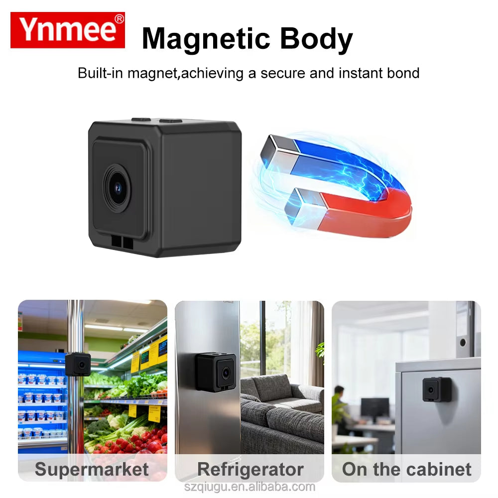 MD38 Mini Pet Camera 1080P WIFI Video Recording Magnetic Wearable Pet Dog&Cat Cam for Outdoor Sport Action Pet Collar Camera
