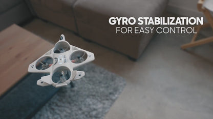 Sharper Image Thunderbolt Jet X Mini Drone w/ LED Lights Gray RC