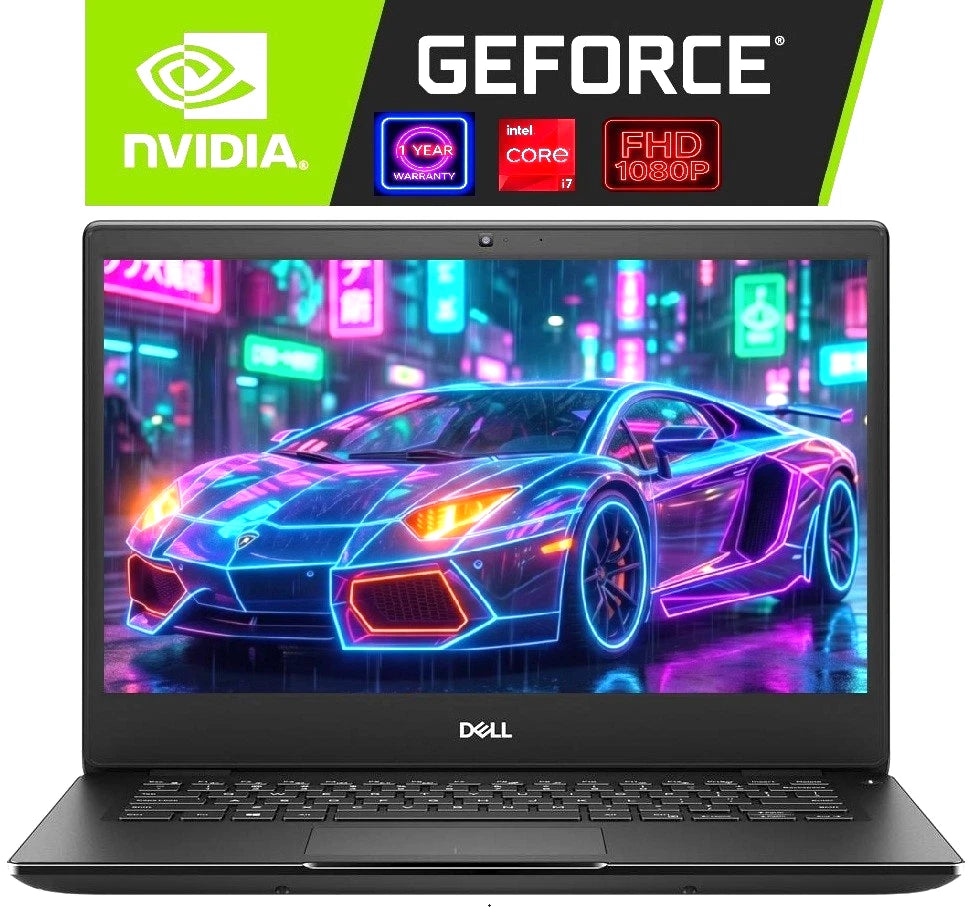 14" FHD Dell Gaming Laptop PC: I7-8565U up to 4.60GHz! 32GB RAM - 512GB SSD