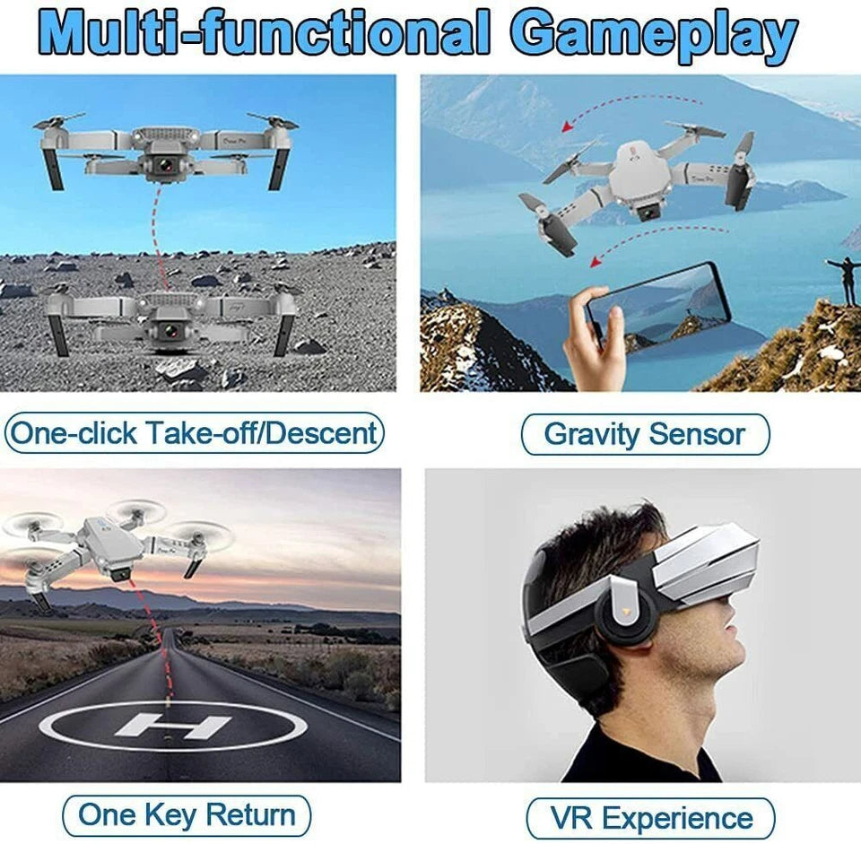 4K Dual‑Camera Drone